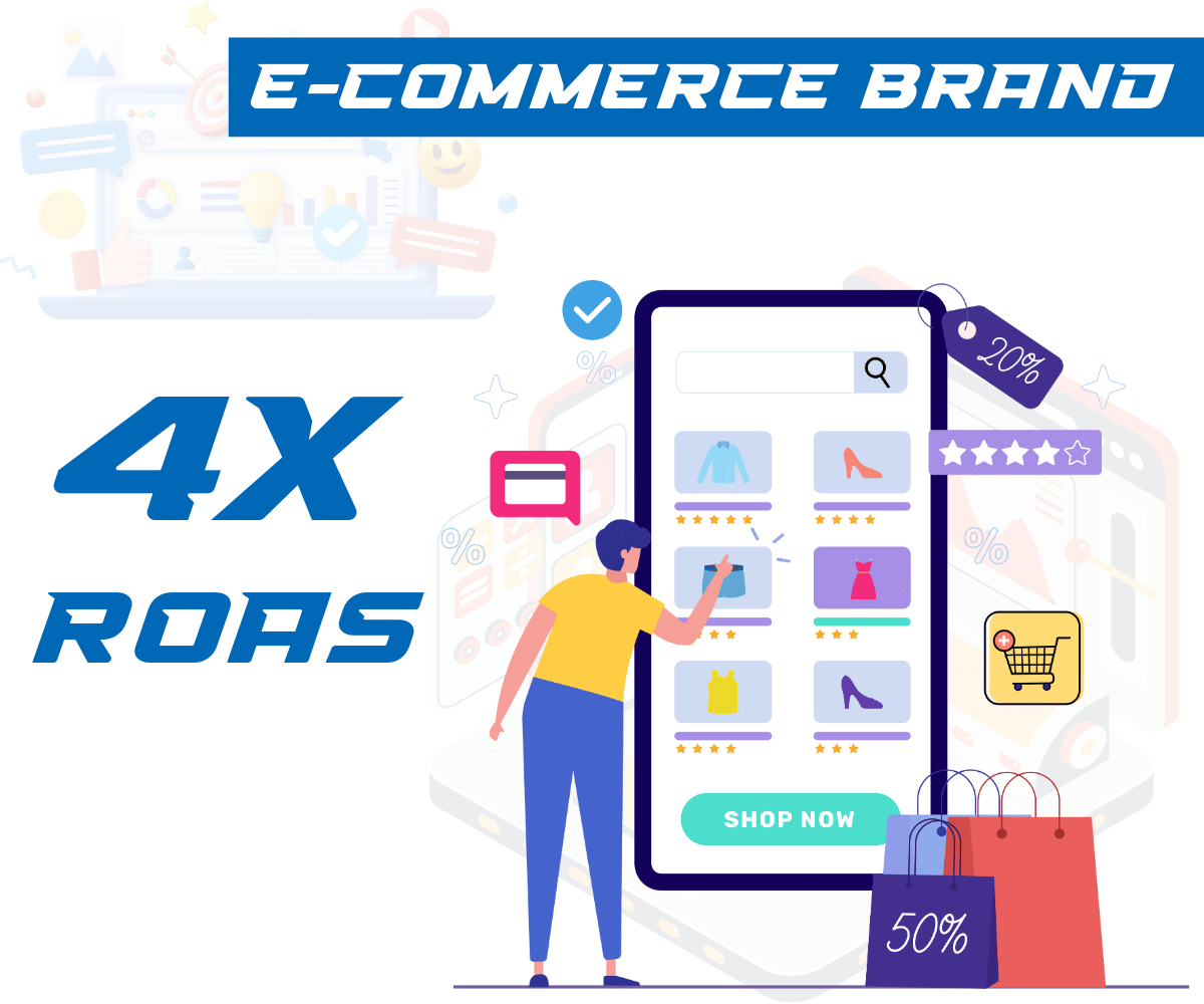 E-Commerce Fashion Store - 4x ROAS with Google & Meta Ads