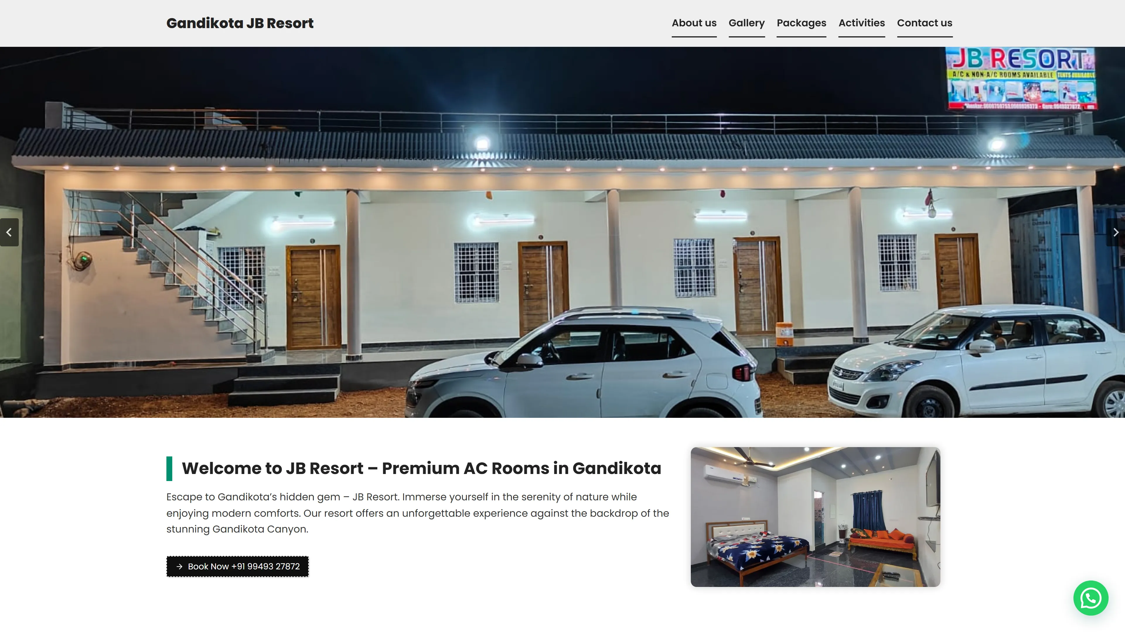 Gandikota Jb Resort