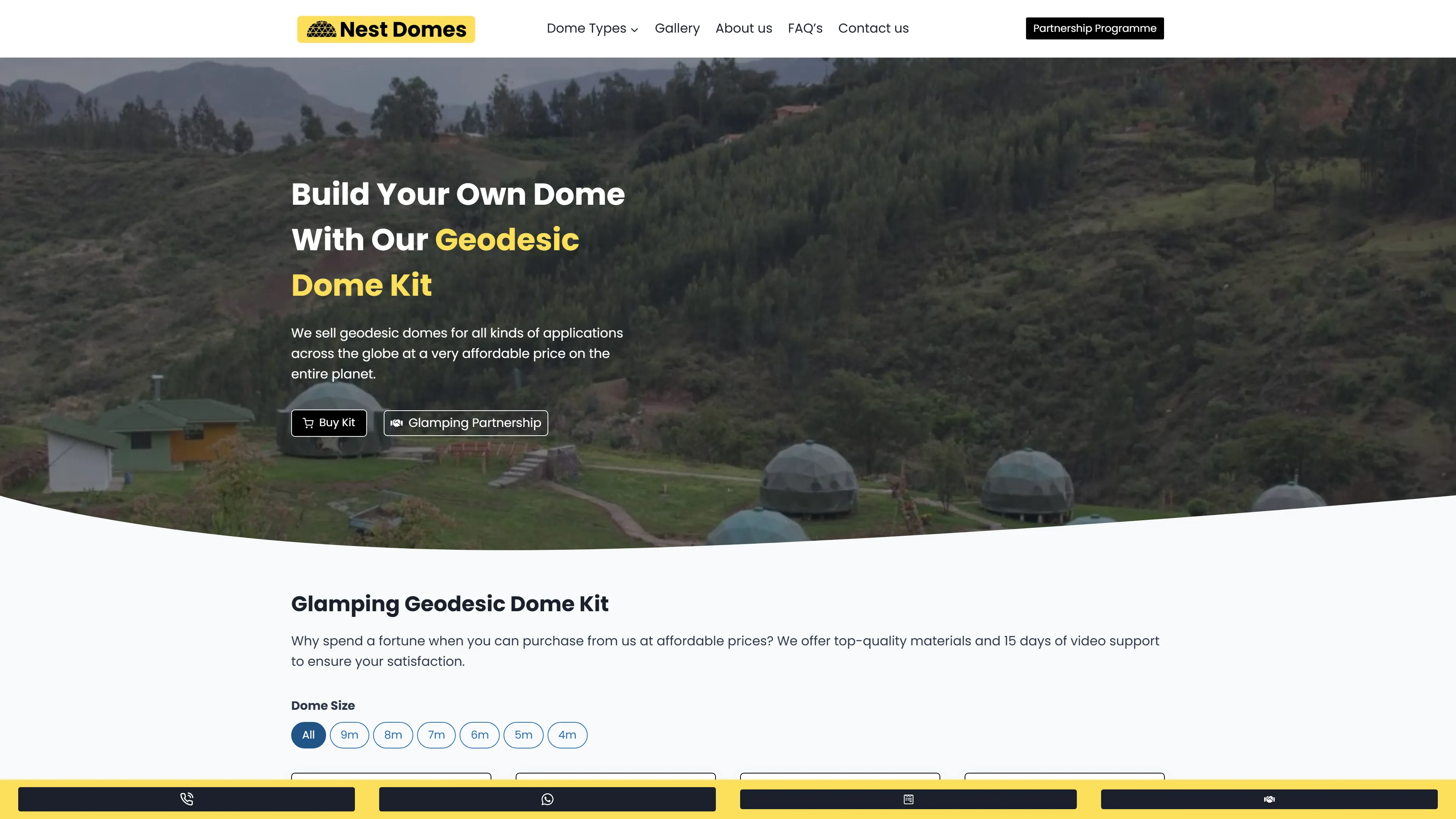 Nest Domes