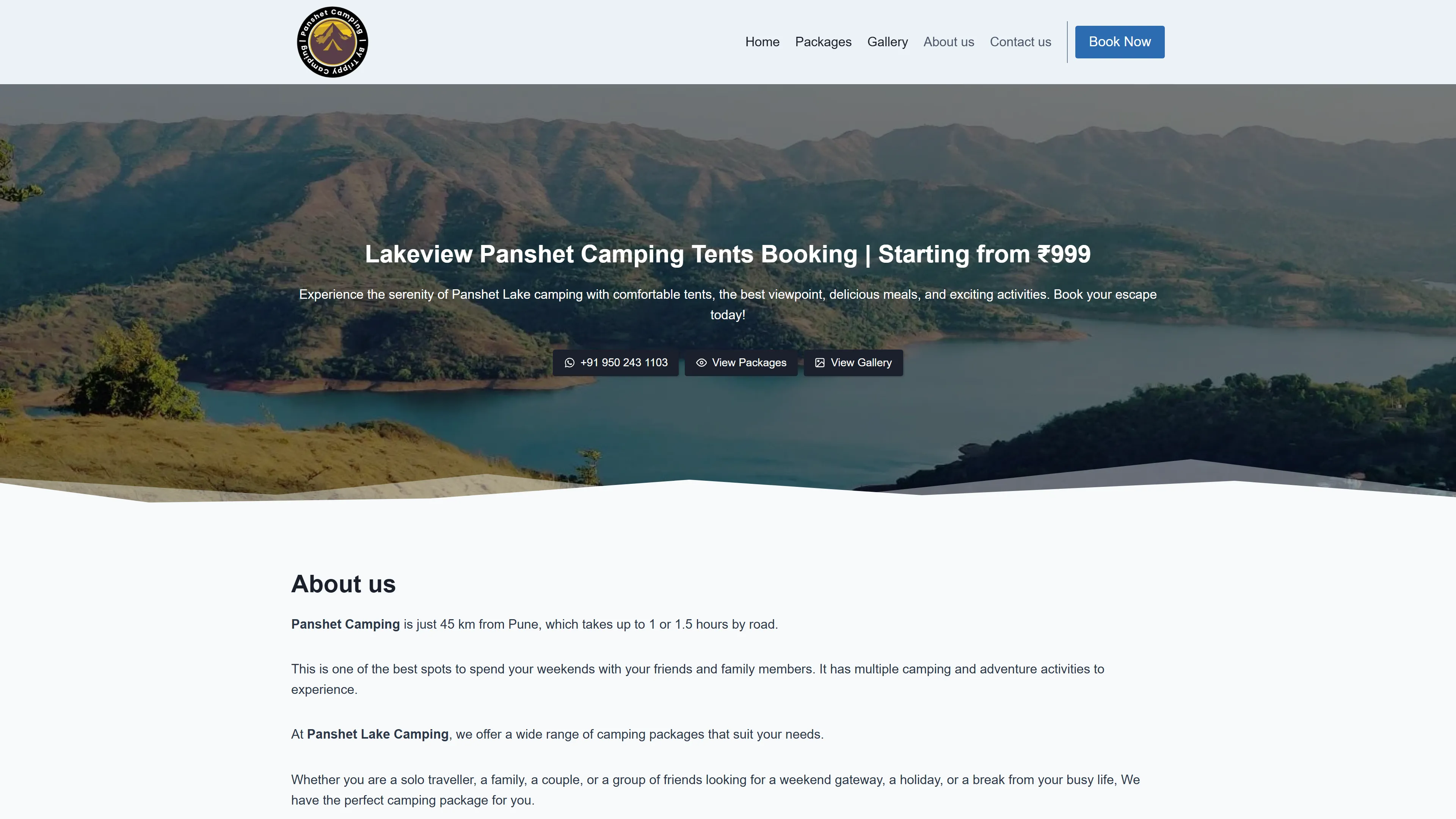 Panshet Camping
